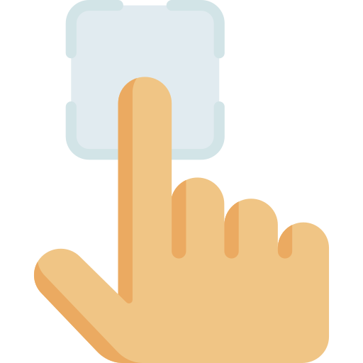 Fingerprint scanning Special Flat icon