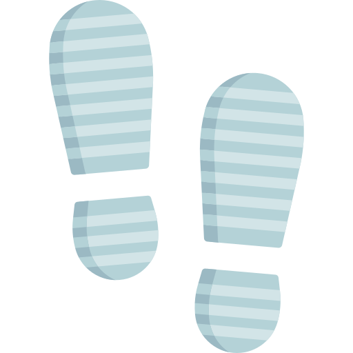 trace de pas Icône gratuit trace de pas Icône gratuit