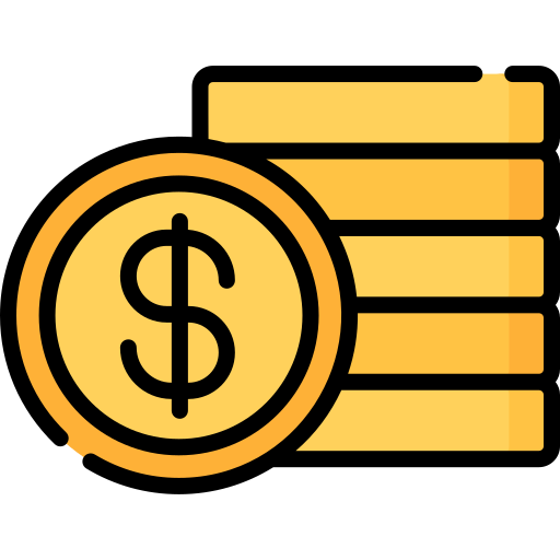 monedas icono gratis