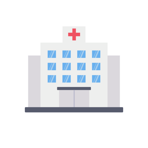 Hospital Dinosoft Flat icon