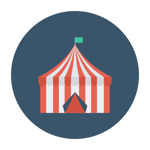 zirkuszelt kostenlos Icon