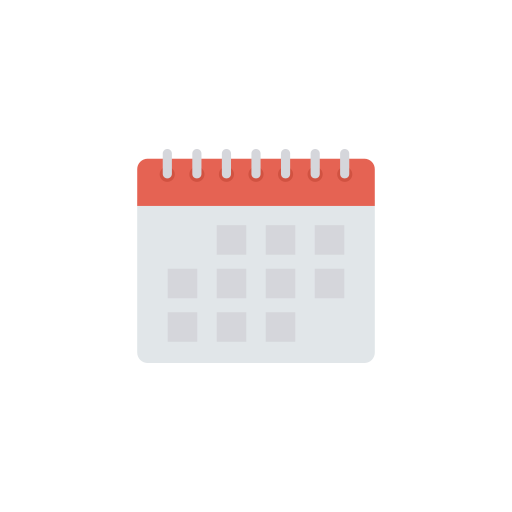 Calendar Dinosoft Flat icon