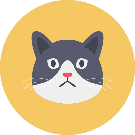 Free: Cat Icons - Cat Face Icon Png 