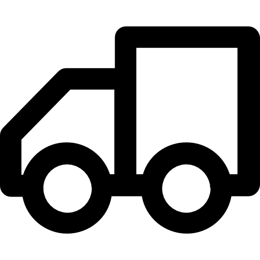 Truck Vector Market Bold Rounded icon