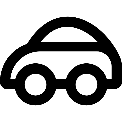 Car Vector Market Bold Rounded icon