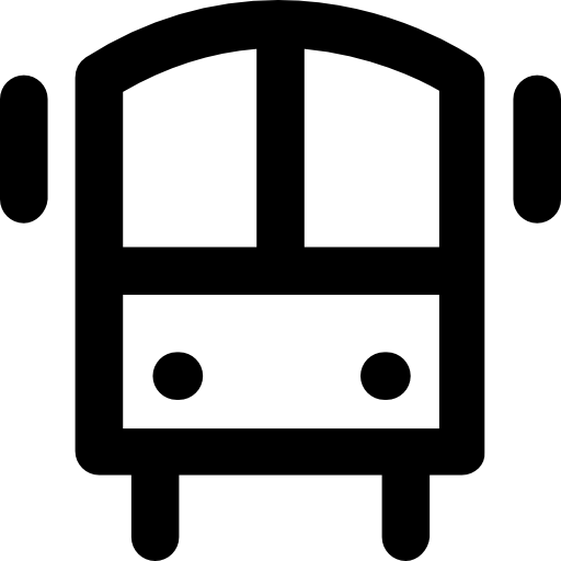 Bus Vector Market Bold Rounded icon