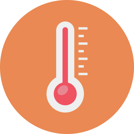 Temperature Dinosoft Circular icon