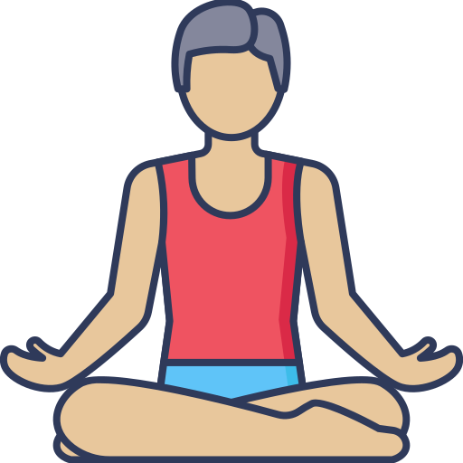Yoga pose - Free wellness icons