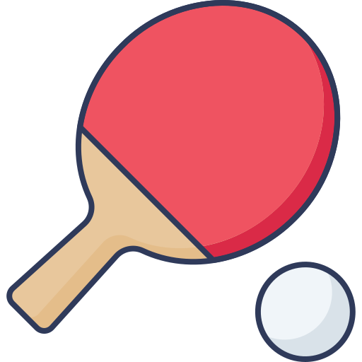Icône Vectorielle Ping Pong Raquette De Tennis De Table Isolée Et Symbole  Plat De Couleur De Balle Vecteurs libres de droits et plus d'images  vectorielles de Table - iStock