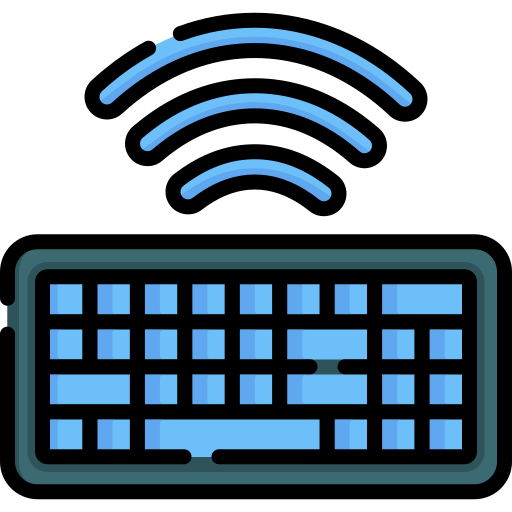 teclado inalambrico icono gratis