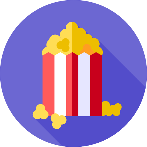 Pop corn free icon