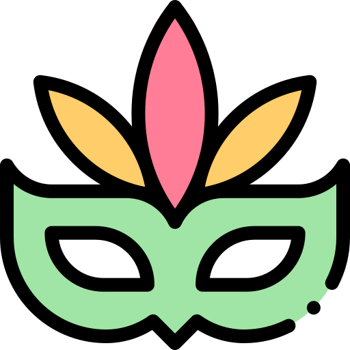 Carnival mask - free icon