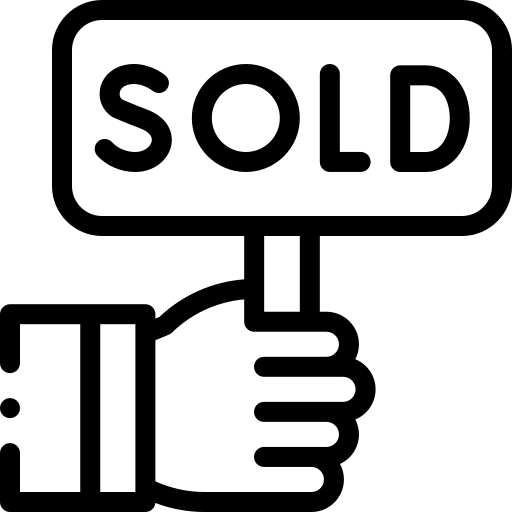 verkauft kostenlos Icon verkauft kostenlos Icon