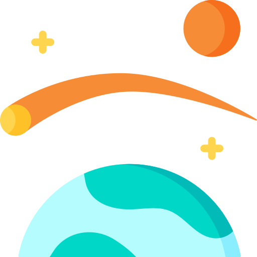 comète Icône gratuit