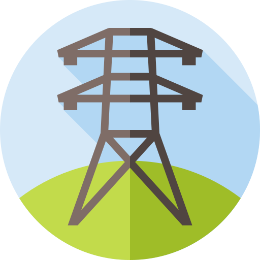 torre electrica icono gratis