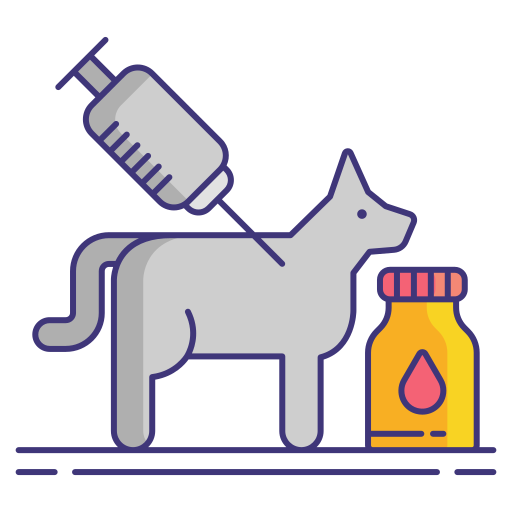 vaccination animale Icône gratuit vaccination animale Icône gratuit