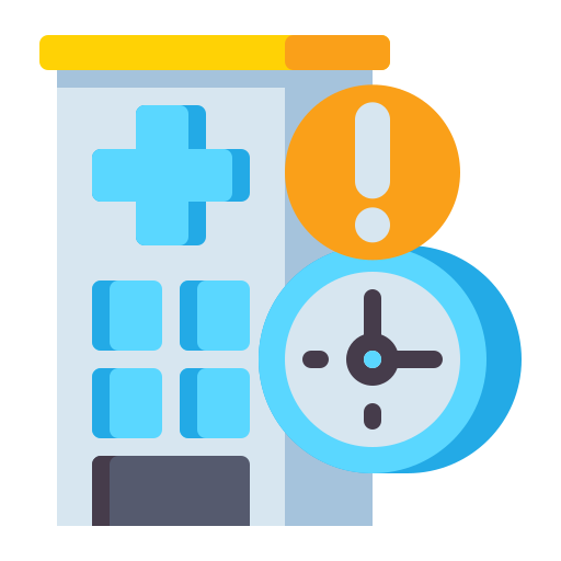 Hospital building free icon Hospital building free icon
