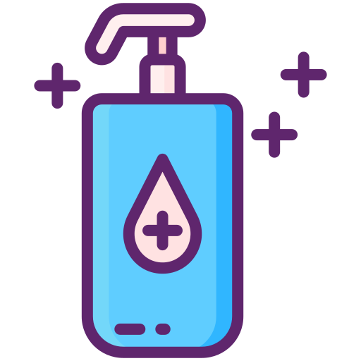 Hand sanitizer Flaticons Flat icon