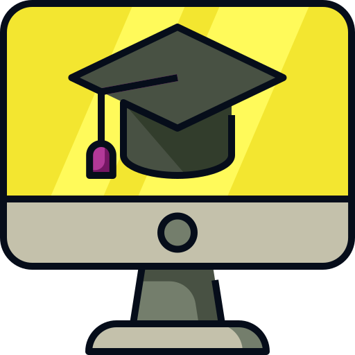 educação online grátis ícone educação online grátis ícone