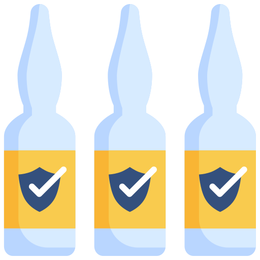 Vaccine free icon Vaccine free icon