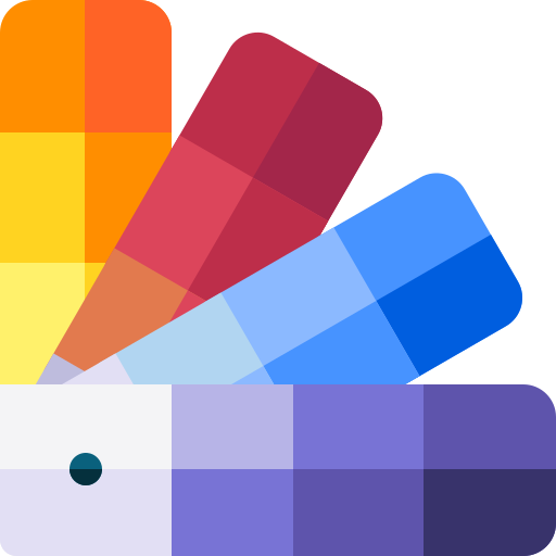 Color palette free icon