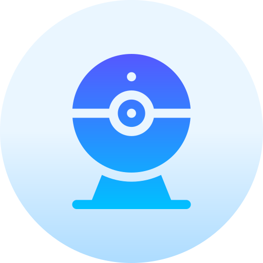 cámara web icono gratis