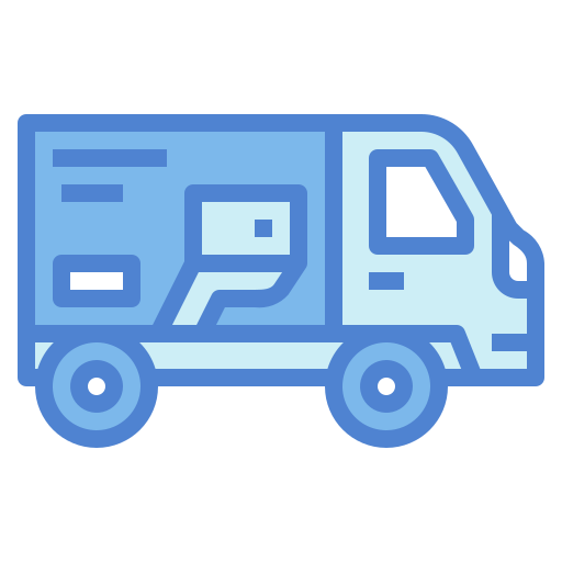 Delivery Generic Blue icon