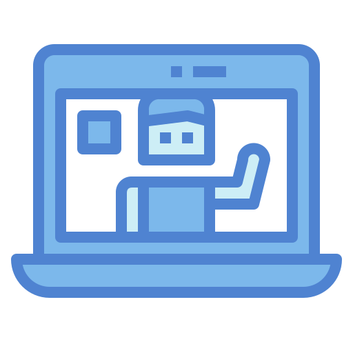 videollamada icono gratis