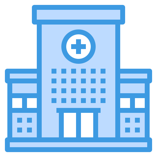 Hospital itim2101 Blue icon