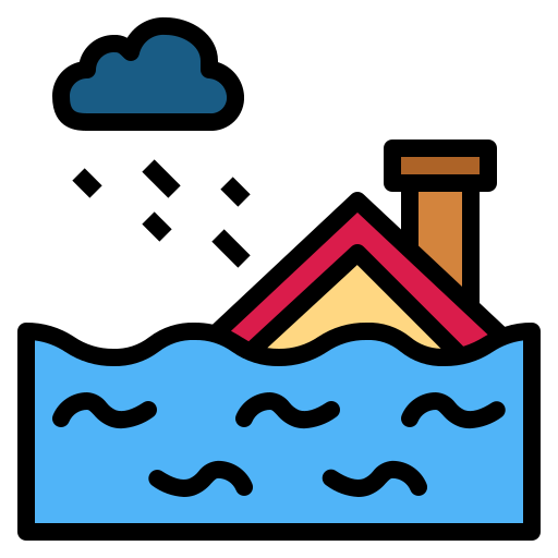 Flood free icon
