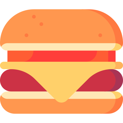 Hamburger - Free food icons