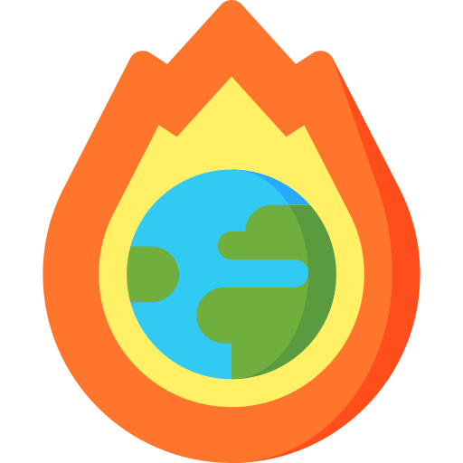 Global warming free icon Global warming free icon