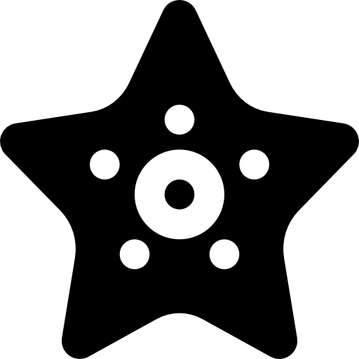 estrella de mar icono gratis