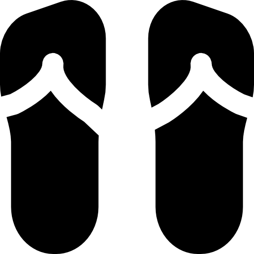 Flip flops - Free travel icons