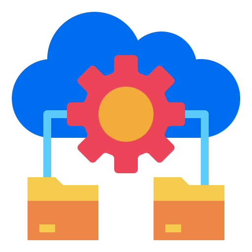 Cloud Payungkead Flat icon