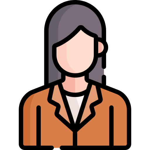 mujer de negocios icono gratis