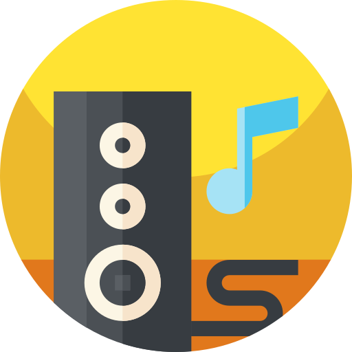 altavoz icono gratis