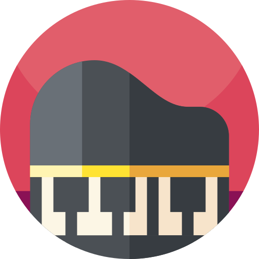 piano de cola icono gratis