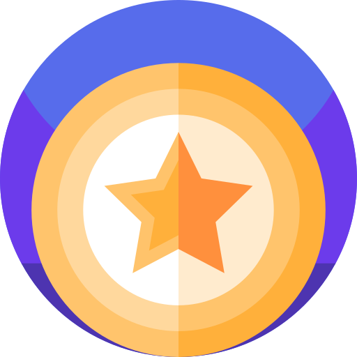 Coin Geometric Flat Circular Flat icon