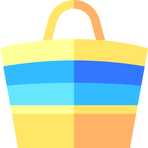 Beach bag - Free travel icons