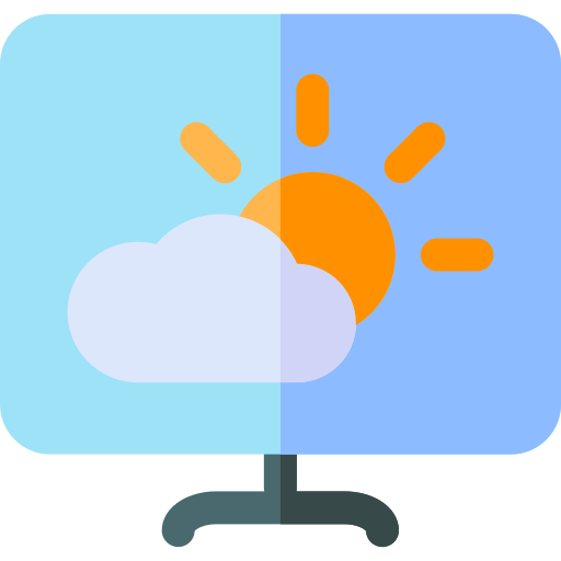 Weather Basic Rounded Flat icon