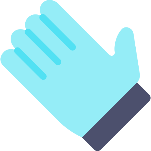 Rubber gloves free icon