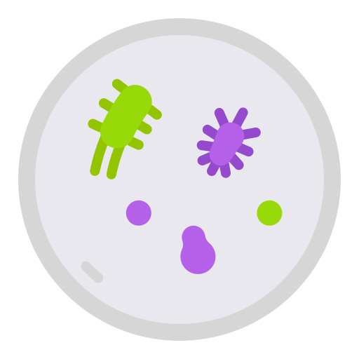 Bacteria - Free education icons