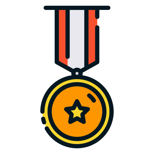 Medal Good Ware Lineal Color icon