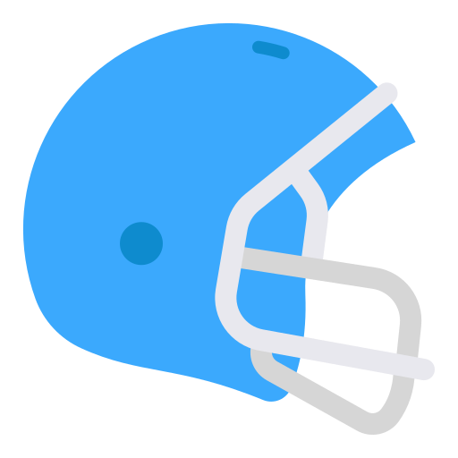 casco de fútbol icono gratis