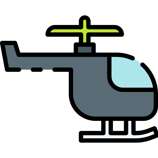 helicóptero icono gratis