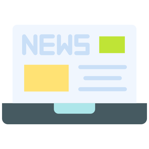 뉴스 무료 아이콘