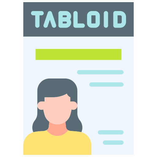 tabloide icono gratis