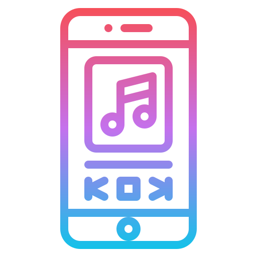 Leitor de música iphone - ícones de música grátis