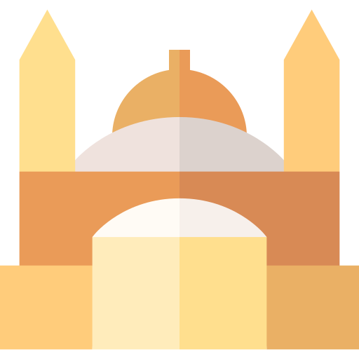 Cairo citadel Basic Straight Flat icon